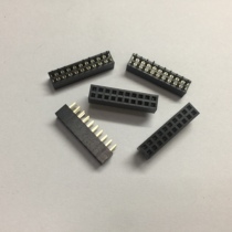 Female row Seat 2 0 pitch double row pin connector 2*8 Seat 2*10 seat 1*40 straight pin 2 0