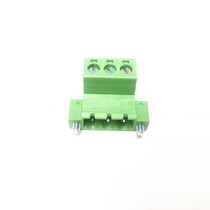 Plug-in terminal block YE370 5 08MM connector YC081B with fixing belt screw male and female