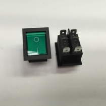 Boat type switch switch expert KCD7-2211N Red green 250V silver point Copper point 6 feet