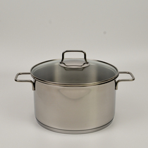 Foreign trade Export Germany Ws sili*t24cm Twin Ear Soup Pot 18-10 Home Stainless Steel Pan