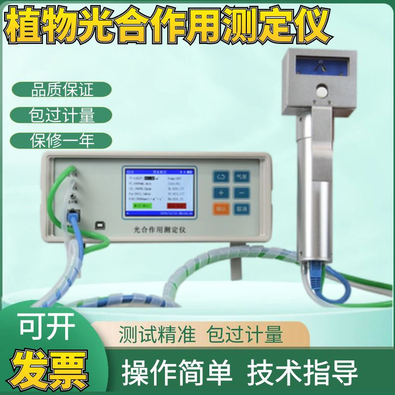 植物光合作用测定仪叶片测量系统便携式叶绿素检测仪光合辐射仪器