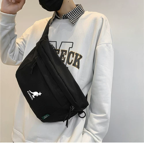 Кенгуру, спортивная нагрудная сумка для отдыха подходит для мужчин и женщин, поясная сумка для спортзала, сумка на одно плечо, барсетка, ручка, мобильный телефон, кошелек, для бега