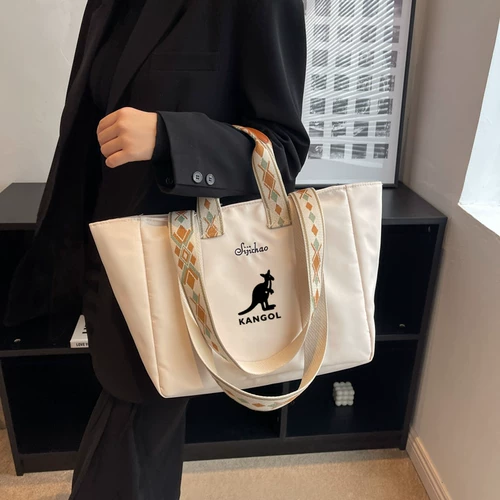 Кенгуру, модный вместительный и большой шоппер, сумка на одно плечо, в корейском стиле