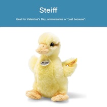 German steiff original genuine simulation animal limited small yellow duck doll duck doll duck plush toy