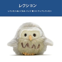 Japan aqua original genuine simulation animal cute gray owl Doll Doll Doll plush toy