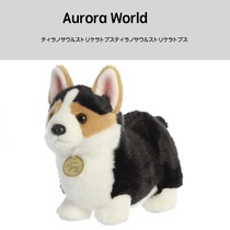American aurora world original genuine simulation animal corgi dog Doll Doll plush toy