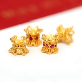 Двусторонние бусины, браслет, аксессуары, серебро 925 пробы