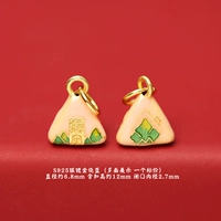 24# подвеска с серебряным золотом сгоревшего синего риса подвеска