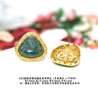 97 # серебро, инкрустированное нефритом Будда Будда