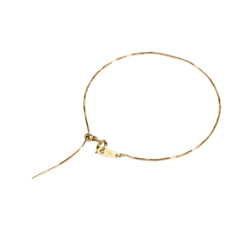 Универсальный браслет с одной бусиной, бусины, золотые аксессуары