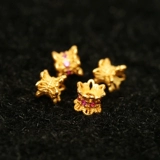 Двусторонние бусины, браслет, аксессуары, серебро 925 пробы