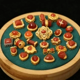 Агатовая подвеска, инкрустация камня, аксессуар, на удачу, серебро 925 пробы