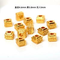 Серебряные старинные золотые игральные кости