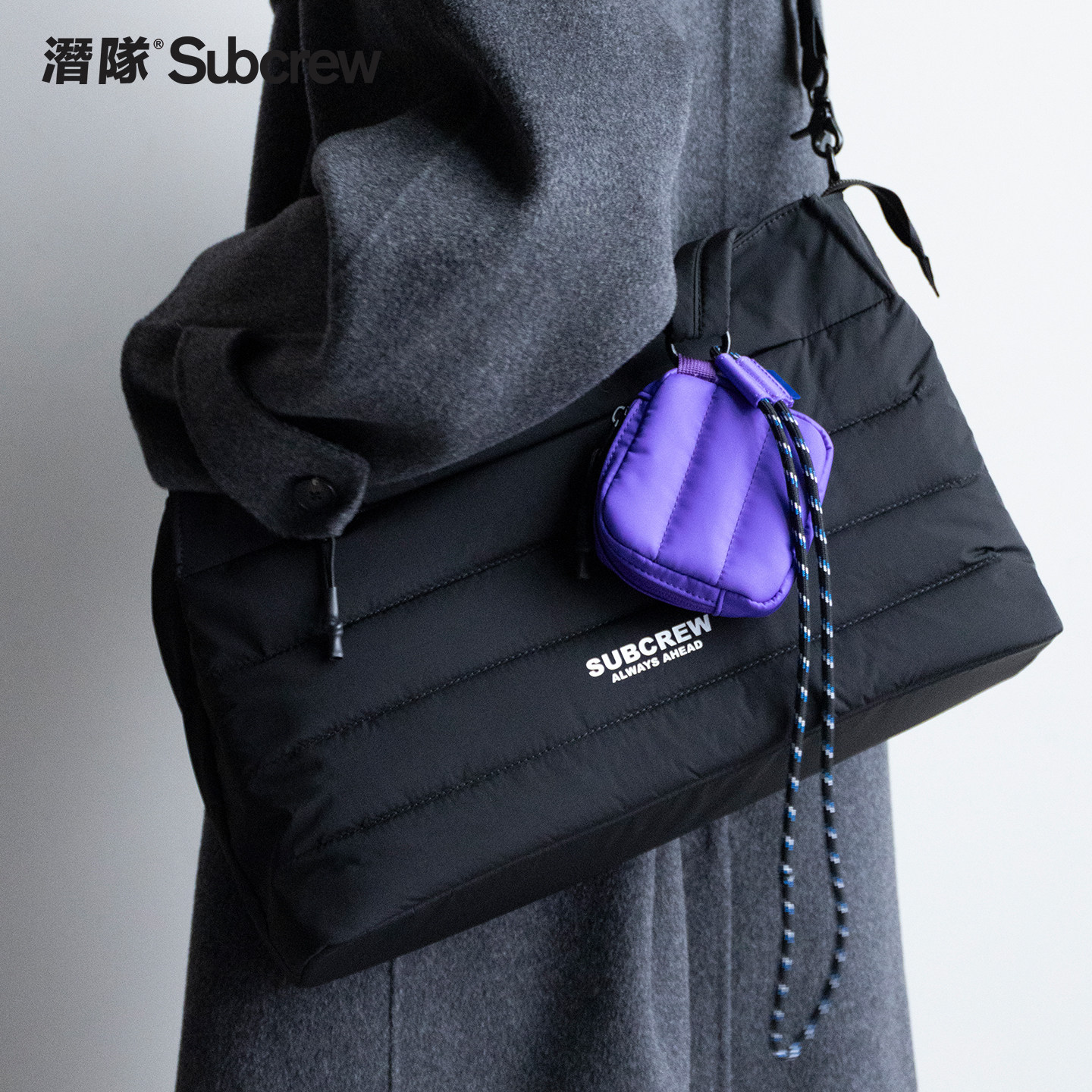 Subcrew Niche Design Premium Commuter Laptop Bag Large Capacity Shoulder Hand Tote Crossbody Bag For Women - Thumbnail 3