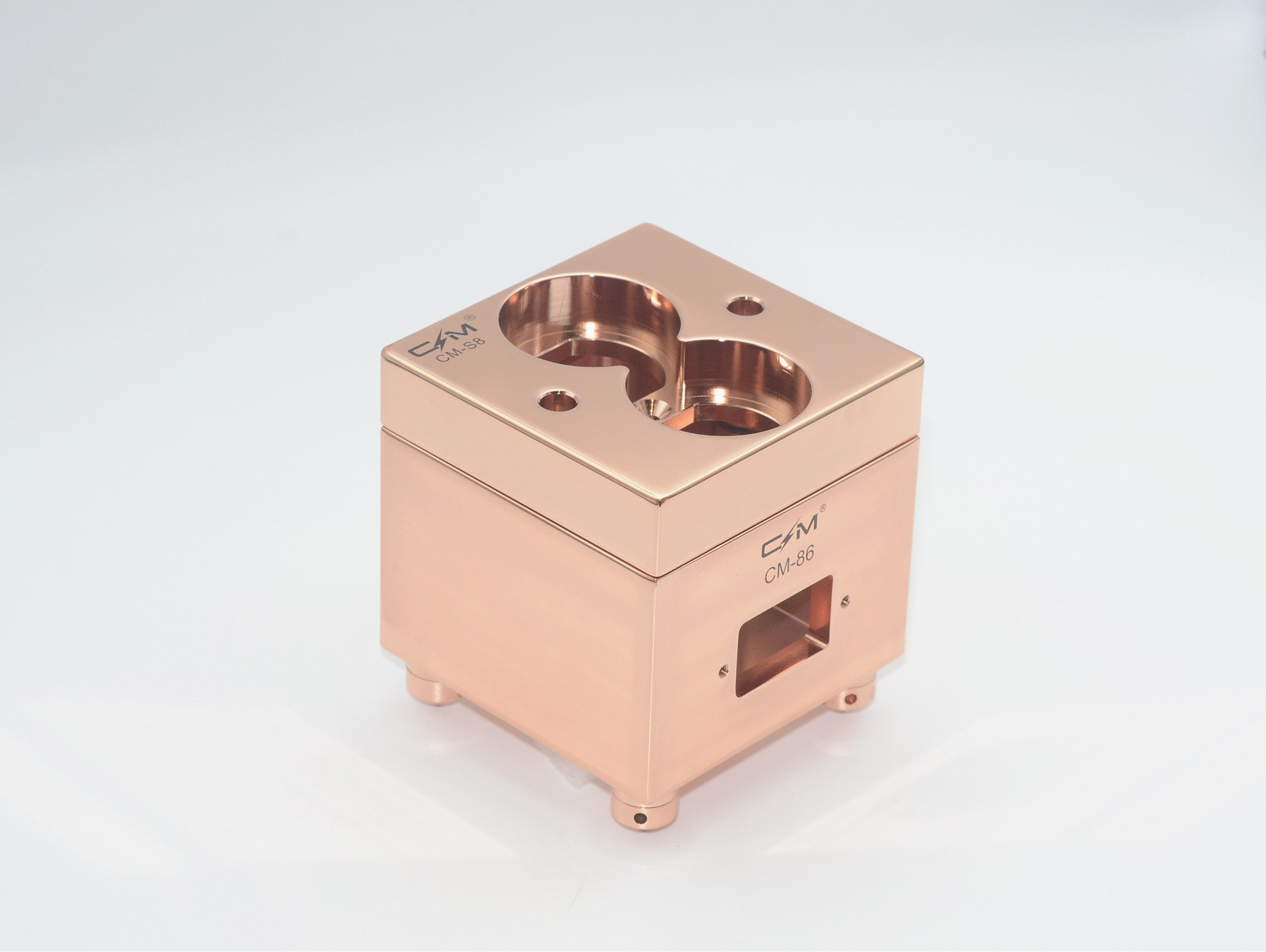 HI-END hair burning grade sound line red copper low case red copper row inserts red copper socket 86 * 86 low fit