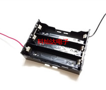 3pcs 18650 series battery case 3pcs 18650 series battery holder with wire One black and one red line