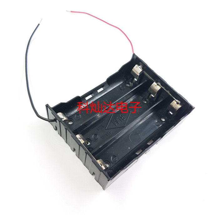 18650 3 Festival DIY Lithium battery case in parallel 3 7V with wire battery seat BREAKING MATERIAL 18650 BATTERY CASE