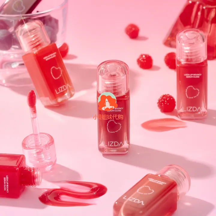 Korean Counter Brand Lizda 26Th Anniversary New Lip Bouncy Serum Hydrating Essence Moisturizing Glossy Lip Gloss