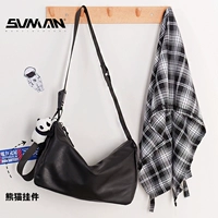 Черный стиль PU [большой+панда] C326