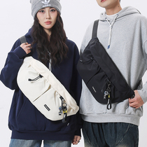 Trendy brand chest bag mens functional workwear new crossbody bag mens sports shoulder bag mens commuter backpack large capacity