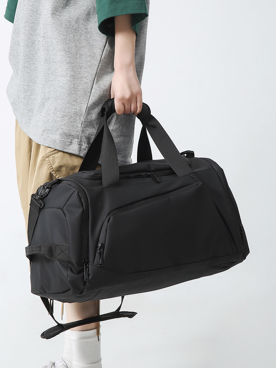 Short-Distance Travel Bag, Large-Capacity Sports Training and Fitness Bag, Dry and Wet Separation Portable Luggage Bag, Men's Backpack