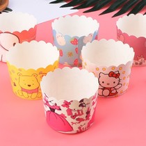 Cupcake cupcake Mafencup high temperature resistant microwave oven electric oven special cake topcake cupcake cupcake mold