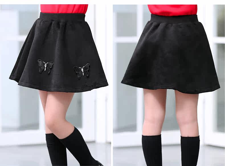 Jupe fillette MORSAISTAR en mélange - Ref 2048905 Image 33