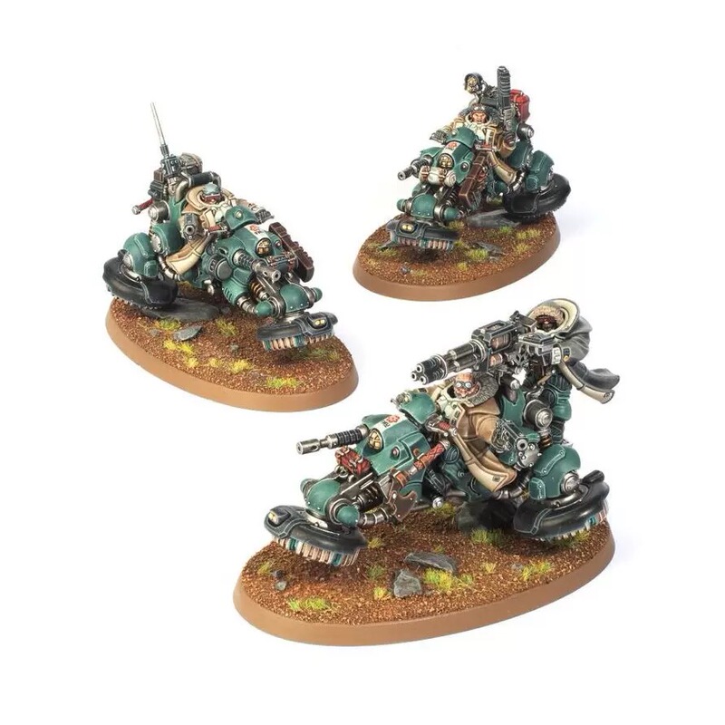 Warhammer 40K Wotan Alliance Hernkyn Pioneers Hunting Vanguard Team Official Model Kit