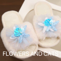 Blue Sea Star Beauty Slipper