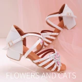 Детская летняя обувь, танцующие туфли, мягкая подошва, подходит для начинающих