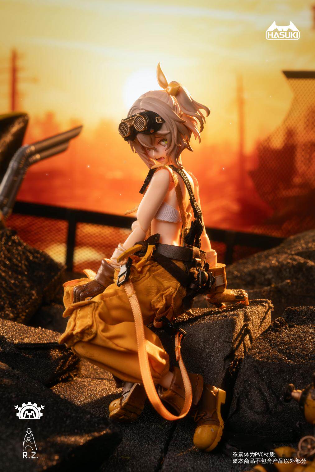 HASUKI PA007 1/12 Mechanic Fiona Collectible Female Action Figure