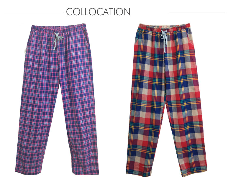 Quần Fenton Pajama Quần nữ Quần cotton Phần mỏng Băng thông Bông Thời trang Thủy triều Sinh viên Quần đơn Quần nhà quần ống suông nữ