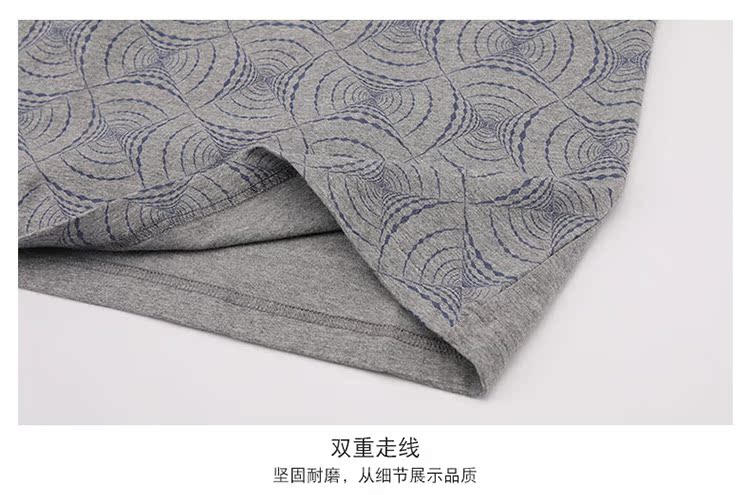 Newset / New 1 Series Bộ đồ lót nhiệt nam mới Cotton dài tay In In Qiuyi Qiuku Set YD51587 những kiểu đồ bộ thu đông