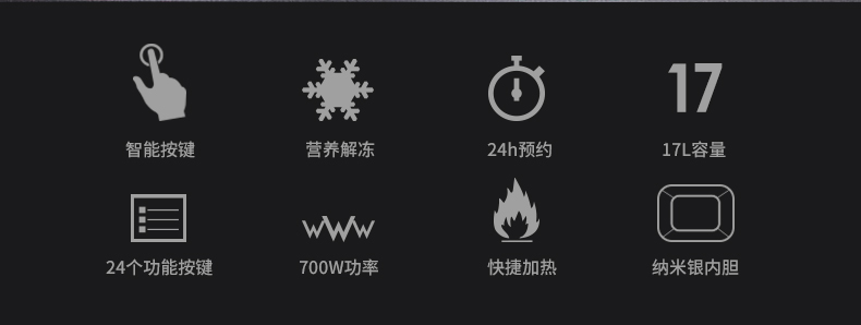lò nướng samsung Lò vi sóng treo Galanz / Glanshi P70B17EPB-G5 (S0) lò nướng mini