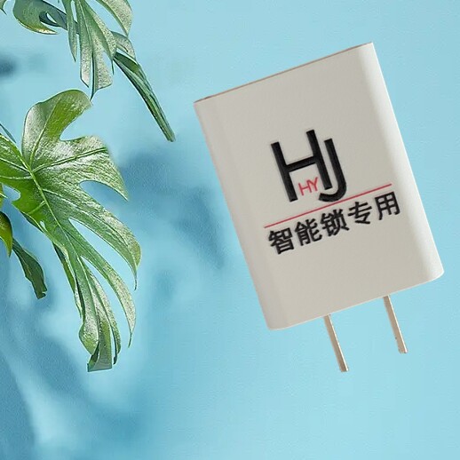 指纹锁充电器的LOGO