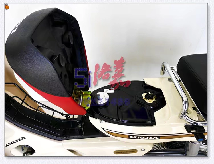 Luojia Youku 110cc chùm xe máy cong CUP cổ điển thời trang retro tiết kiệm nhiên liệu và sức mạnh bền bỉ - mortorcycles