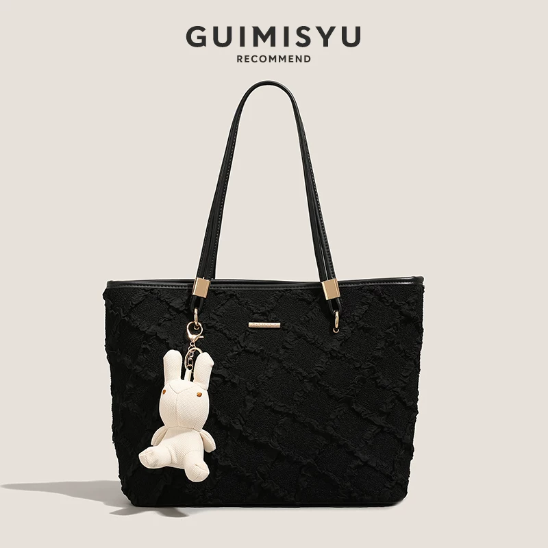 Shoulder bag, capacious handheld one-shoulder bag, underarm bag