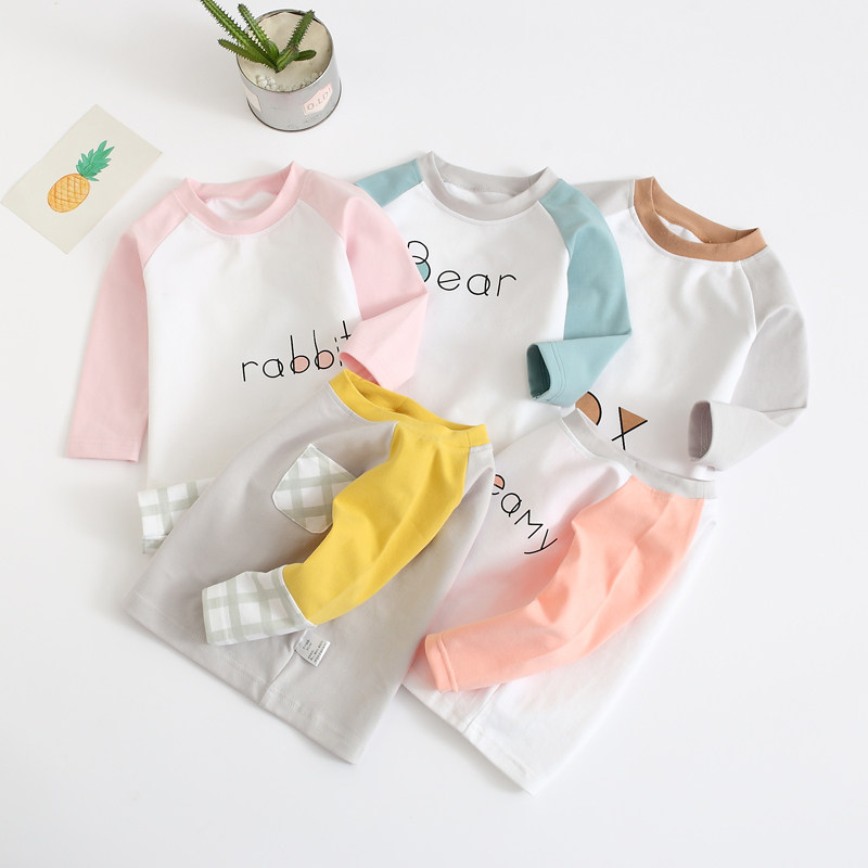 Boy baby wears pure cotton tops baby T - shirt 0 - 3 years old Yang Yang Yang Yang Yu Ying Ying Yu