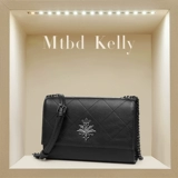 Сумка через плечо, брендовая цепь, сумка на одно плечо, небольшая сумка, коллекция 2021, из натуральной кожи