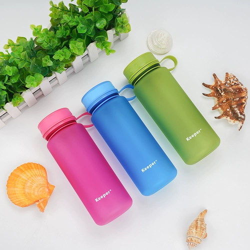 Keeper Summer Cup Tritan мужская и женская открытая фитнес -портативная спортивная спортивная пластиковая водяная чашка матовая бесплатная доставка