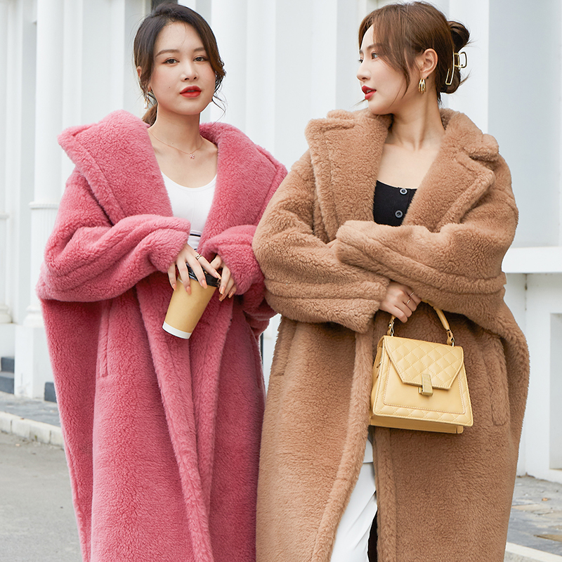 2026m Teddy Bear Coat for Women, Mid-Length, Max Grain Fur, Slimming Teddy Alpaca Fur Coat 2026m Teddy Bear Coat for Women, Mid-Length, Max Grain Fur, Slimming Teddy Alpaca Fur Coat