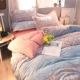 Coral nhung chăn đơn mảnh Nam mùa thu và mùa đông dày hai mặt Levin luật nhung cashmere flannel đôi đơn chăn che cô gái - Quilt Covers