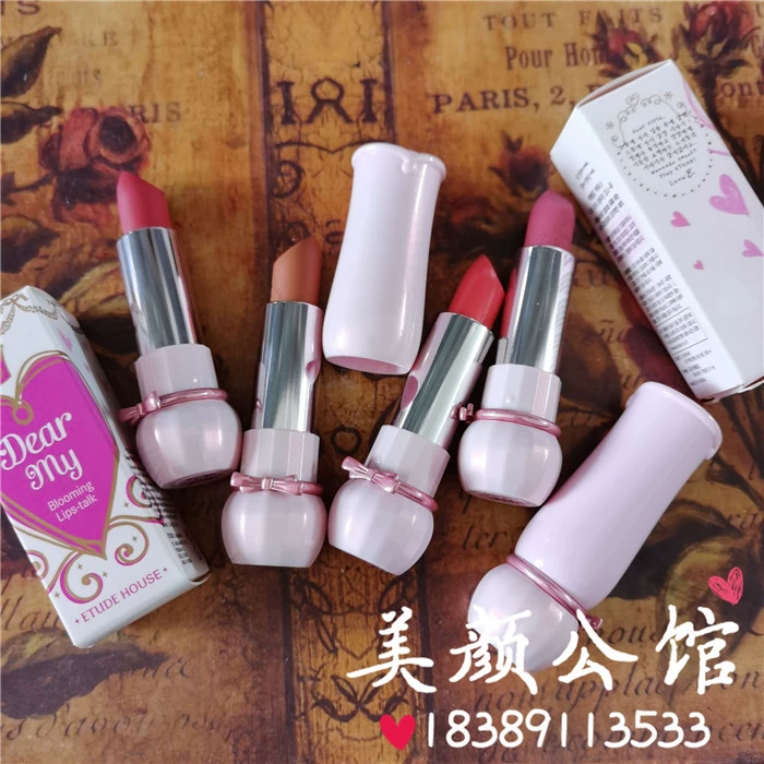 Etude House Dear My Blooming của Hàn Quốc thời đó mê son môi matte dưỡng ẩm - Son môi