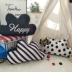 đệm đám mây dễ thương gối đệm phòng trẻ em giường trang trí giường tatami gối sofa ô tô tựa lưng nhỏ - Trang trí nội thất