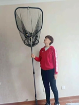 Lixing folding big object copy net hanging glue herring sturgeon copy net 60 cm net head fishing giant copy net