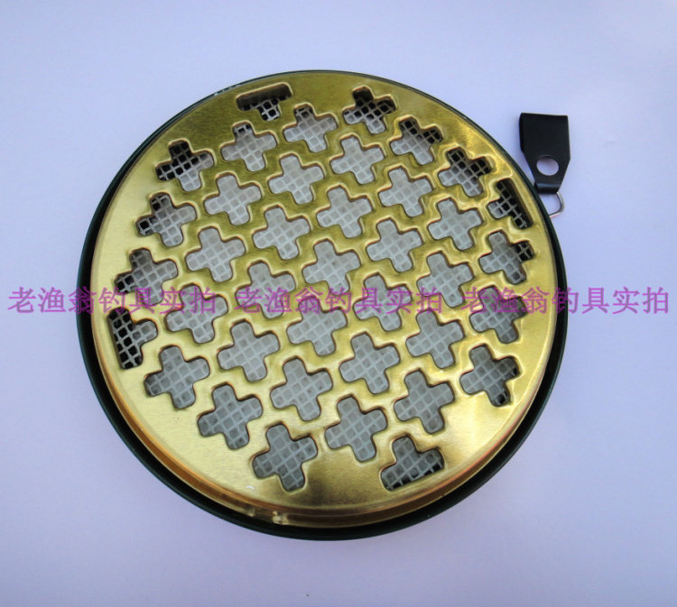 Portable metal mosquito repellent incense box night fishing night fishing mosquito repellent incense mosquito repellent box can be hung mosquito repellent incense box