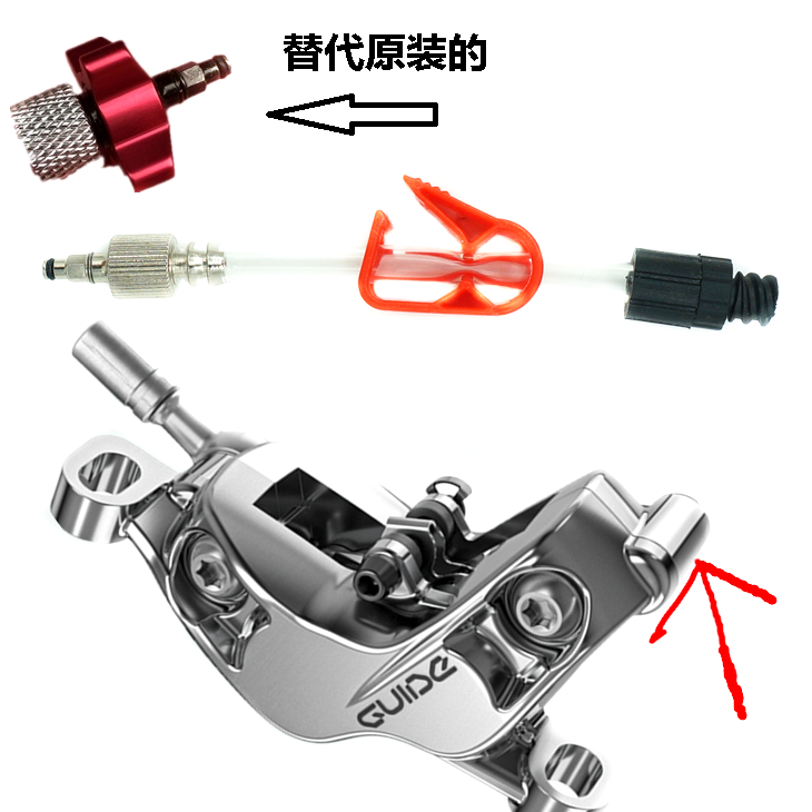 Oil Injection for SRAM S4 EDGE code GUIDE rsc R Level ULT tlm Red eTap