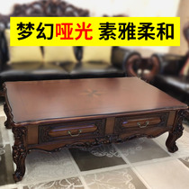 Matte furniture film High temperature resistant dining table Solid wood coffee table Marble desktop protective film Home self-adhesive paper