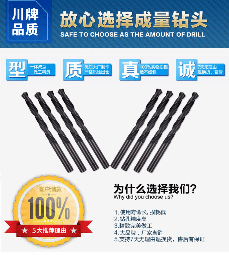 Khoan thẳng φ12,5-14.0mm Công cụ cắt HSS khoan thẳng trục xoắn - Dụng cụ cắt