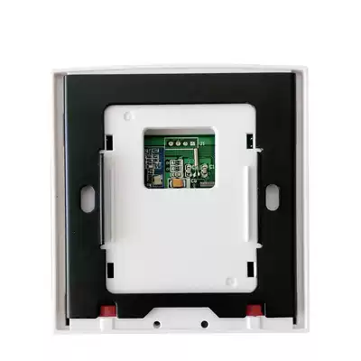 Wireless water floor heating thermostat sub-room household control temperature water heating control switch wireless panel